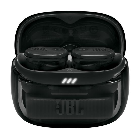 JBL Tune Buds 2 Ghost Edition - Ghost Black - True Wireless Noise Cancelling Earbuds - Detailshot 3 JBL Tune Buds 2 Ghost Edition - Ghost Black - True Wireless Noise Cancelling Earbuds - Detailshot 3